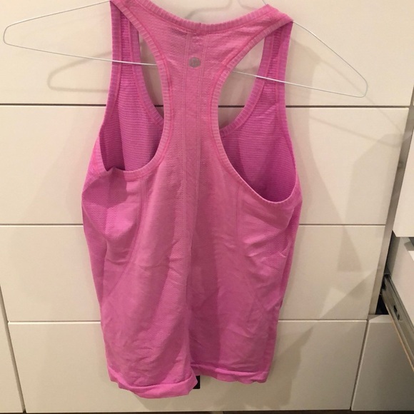 Pink Lulu tank top! Lightly worn - Picture 2 of 3